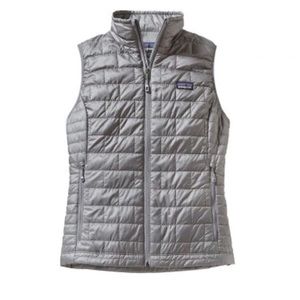 Patagonia Nano Puffer Jacket Vest Feather Gray